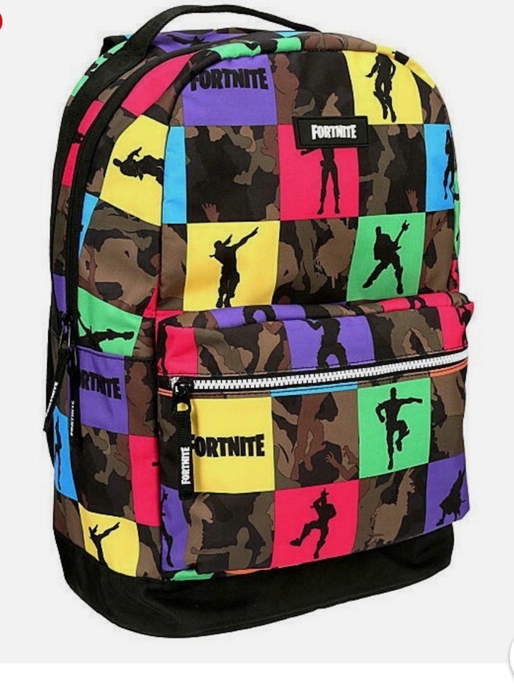 Fortnite Multicolor Checkered Backpack for Men
